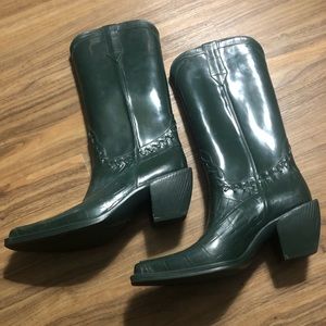 Donald J Pliner Rain boots, Western Style, sz.9